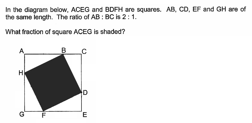 Square ACEG and BDFH